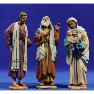 Presenting at temple 14 cm ceramic paste Hermanos Cerrada