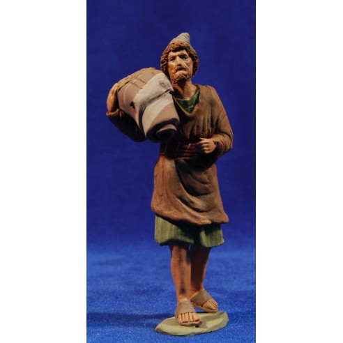 Shepherd hebrew m1 12 cm clay painted Delgado