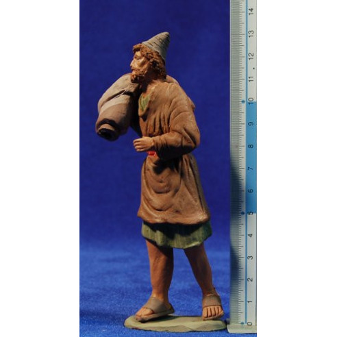 Shepherd hebrew m1 12 cm clay painted Delgado