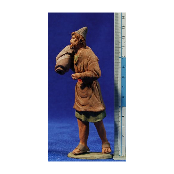 Shepherd hebrew m1 12 cm clay painted Delgado
