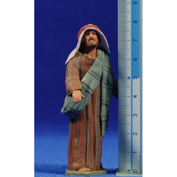 Pastor hebreu de camí 8 cm fang pintat Delgado