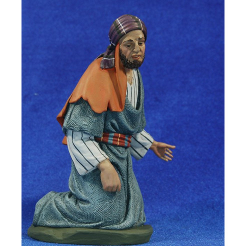 Pastore adorazione 20 cm dipinte terracotta Pérez