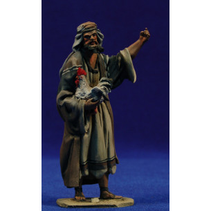 Pastor gallina 10 cm fang pintat De Francesco
