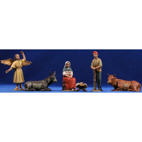 Natività catalano 10 cm plastica  Belenes Puig