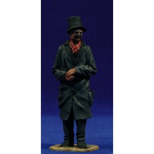 Pastore catalano affari 10 cm terracotta dipinte De Francesco