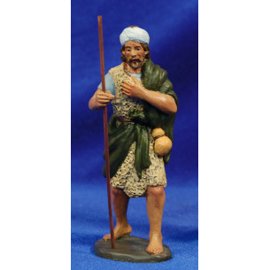 Pastore con zucca modelli  12 cm terracotta dipinte Artdemirs