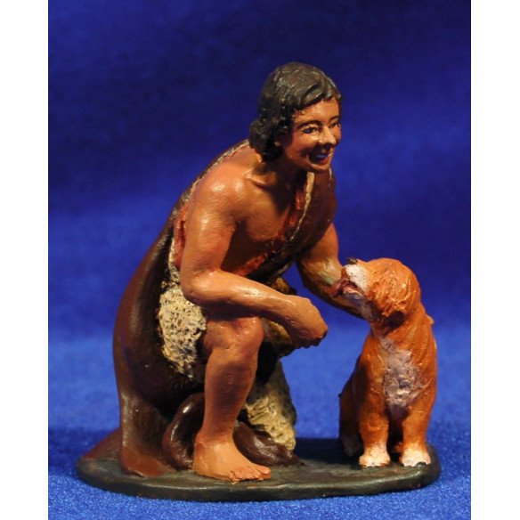 Pastor adorant 12 cm fang pintat Artdemirs