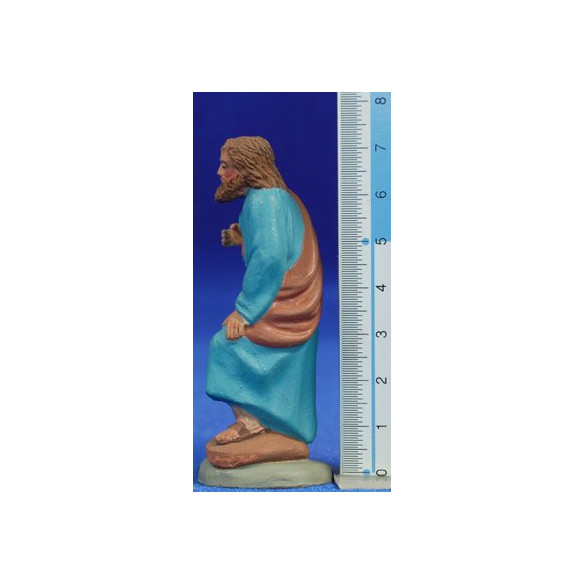 Nativity m2 7 cm clay painted Daniel