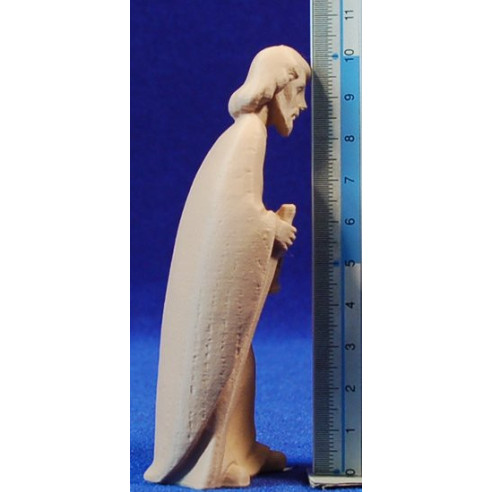 Natività non verniciato 10,5 cm plastica