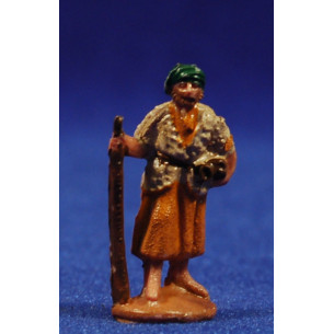 Shepherd with sticker 3 cm plastic Belenes Puig