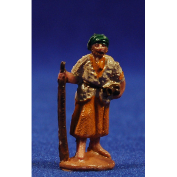 Shepherd with sticker 3 cm plastic Belenes Puig