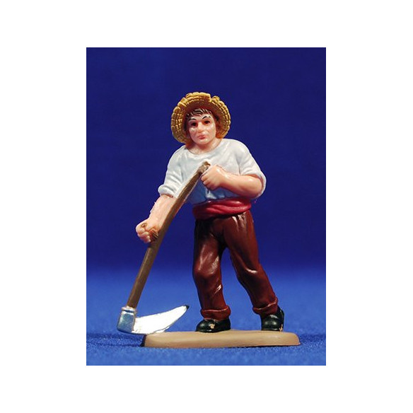 Pastore con falce 7 cm plastica  Belenes Puig