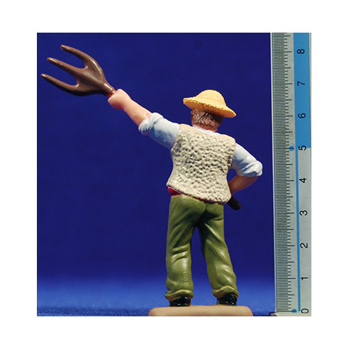Shepherd with forck 7 cm plastic Belenes Puig