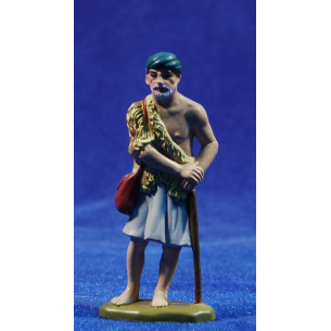 Pastore appogiato 8 cm plastica Belenes Puig