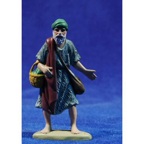 Shepherd with sack 8 cm plastic Belenes Puig