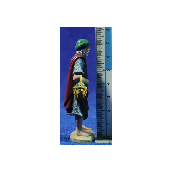 Pastore con tascapane 8 cm plastica Belenes Puig