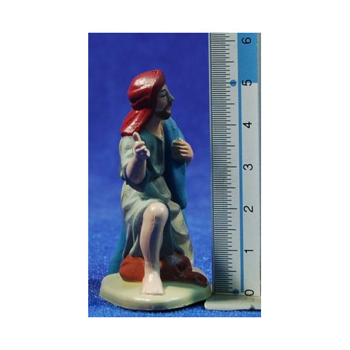 Pastor adorant 8 cm plàstic Belenes Puig