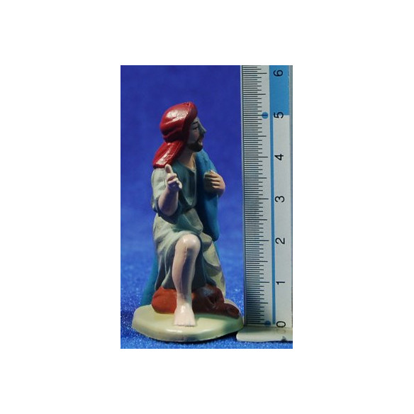 Pastor adorant 8 cm plàstic Belenes Puig