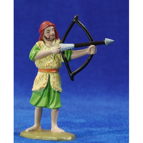 Shepherd with arc 8 cm plastic Belenes Puig