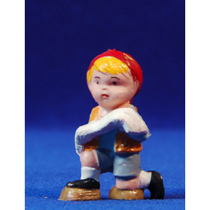 Pastor modern adorant 5 cm plàstic Belenes Puig