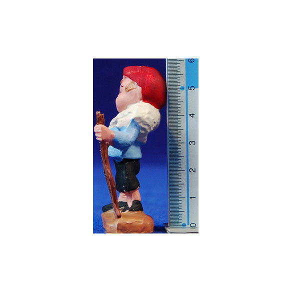 Pastor con cordero catalán 5 cm plástico moderno Belenes Puig