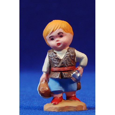 Pastor leñador 5 cm plástico moderno Belenes Puig