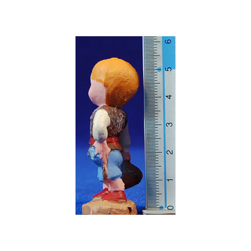 Pastor leñador 5 cm plástico moderno Belenes Puig