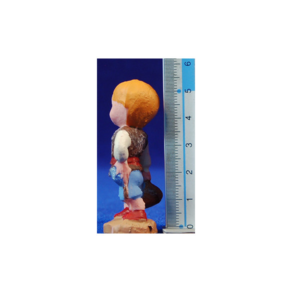 Pastore taglialegna 5 cm plastica moderno Belenes Puig