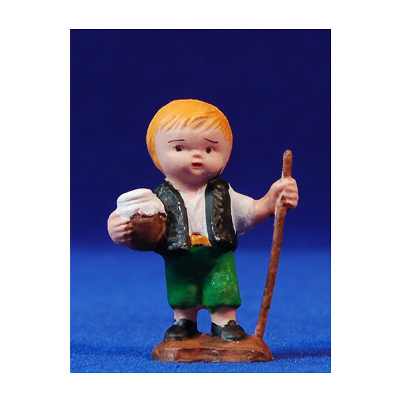 Pastor con jarra 5 cm plástico moderno Belenes Puig