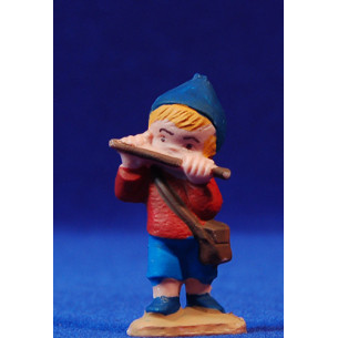 Pastore pfiferraio musicanti 5 cm plastica moderno Belenes Puig