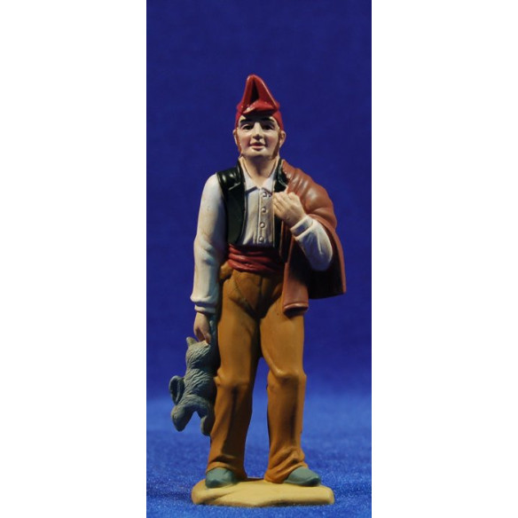 Pastor català conill 10 cm plàstic Belenes Puig