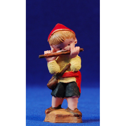 Pastore pfiferraio musicanti 8 cm plastica moderno Belenes Puig