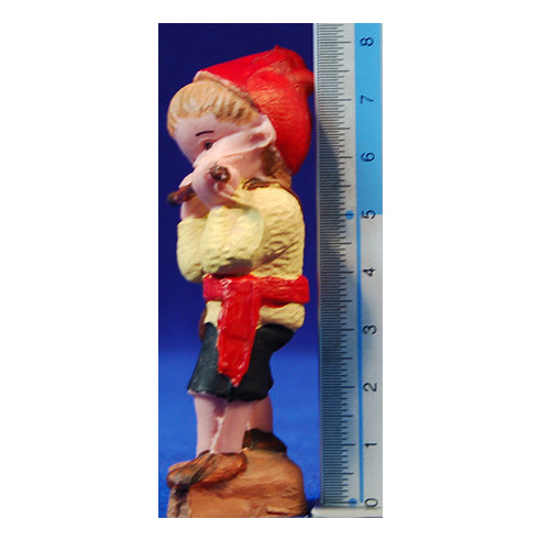 Pastore pfiferraio musicanti 8 cm plastica moderno Belenes Puig