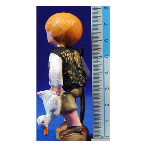 Pastore con anatra 8 cm plastica moderno Belenes Puig