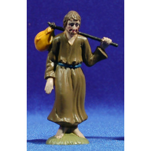 Pastore con fascio 8 cm plastica Belenes Puig