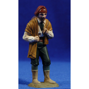 Pastore catalano con pacchetto 10 cm plastica  Belenes Puig