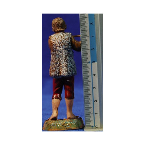 Flautista músic dret 10 cm plàstic Moranduzzo - Landi estil 700
