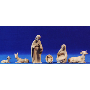 Nacimiento sin pintar 7,5 cm plástico