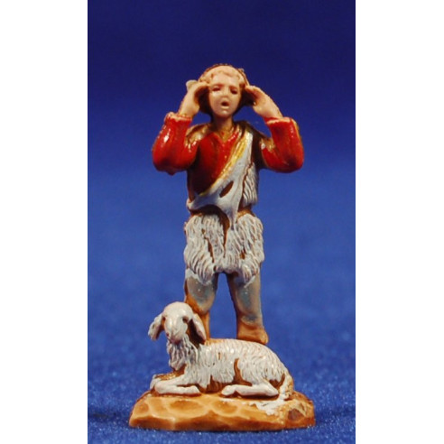 Shepherd shouting out 3,5 cm plastic Moranduzzo - Landi 700 style