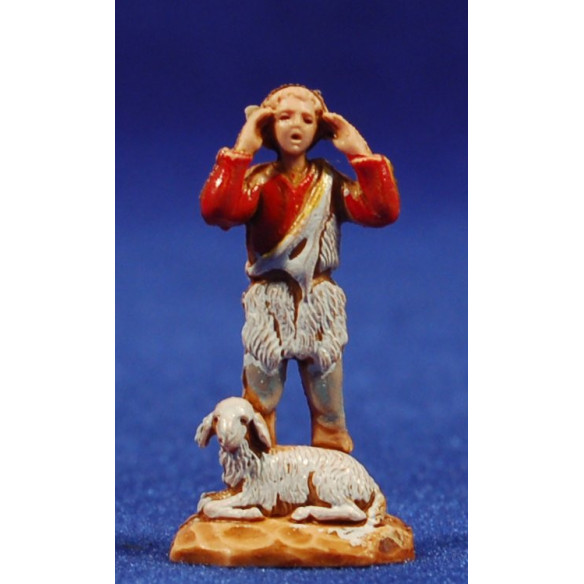 Shepherd shouting out 3,5 cm plastic Moranduzzo - Landi 700 style