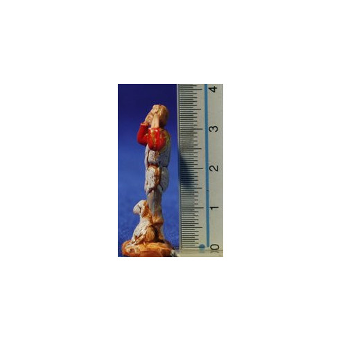 Shepherd shouting out 3,5 cm plastic Moranduzzo - Landi 700 style