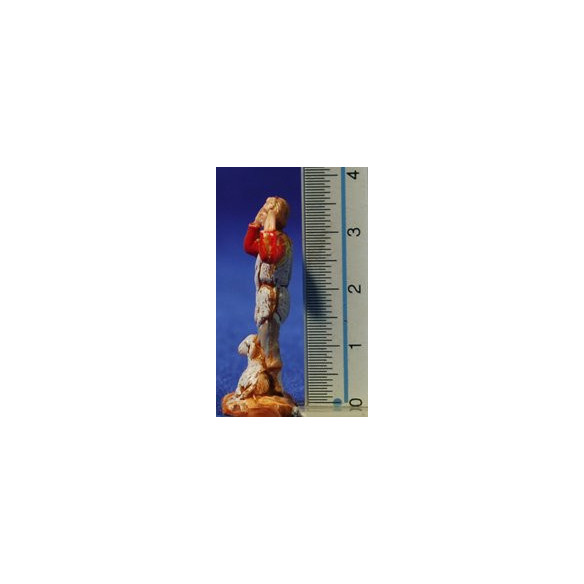 Shepherd shouting out 3,5 cm plastic Moranduzzo - Landi 700 style