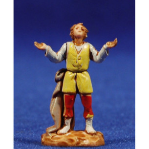 Pastor maravillado 3,5 cm plástico Moranduzzo - Landi estilo 700