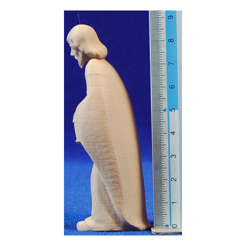 Natività non verniciato 9 cm plastica