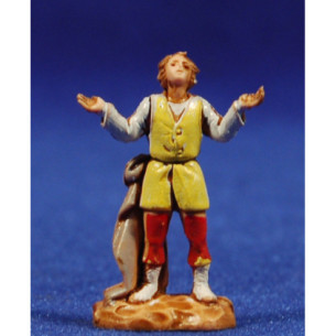 Shepherd atonished 3,5 cm plastic Moranduzzo - Landi 700 style