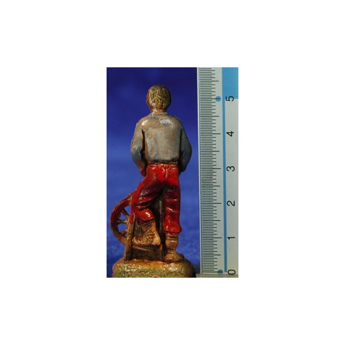 Pastore che arrota 6 cm plastica Moranduzzo - Landi