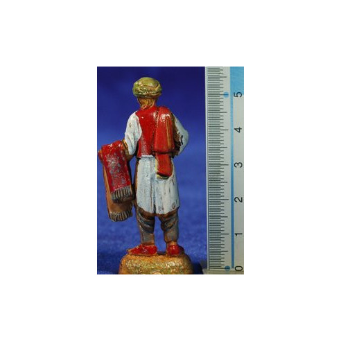 Pastor con drapos 6 cm plástico Moranduzzo - Landi estilo ebraico