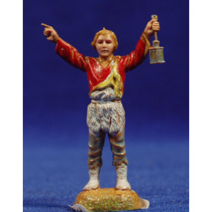Pastor amb fanalet 6 cm plàstic Moranduzzo - Landi estil 700