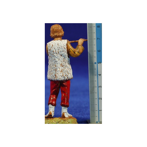Pifferaio musicista 8 cm plastica Moranduzzo - Landi stile 700