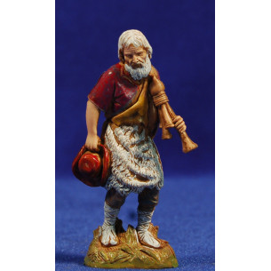 Gaitero músico viejo 10 cm plástico Moranduzzo - Landi estilo 700